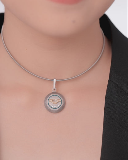 Dhyana – Mudra Titanium Pendant